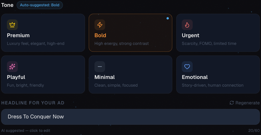 Ad Creatives screenshot